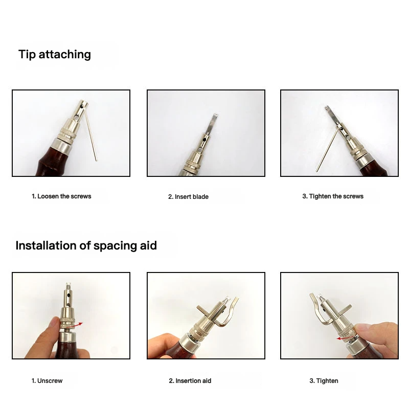 7-In-1 Multifunctional Leather - Leatherwork Edge Creaser 评论和价格