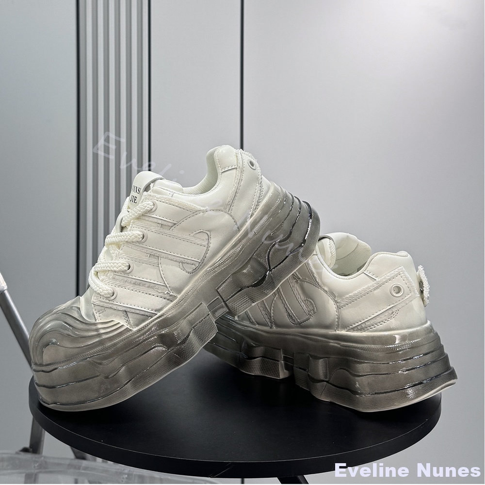 Thick-soled Chunky Sneakers Me - Unique Leather Work 评论和价格