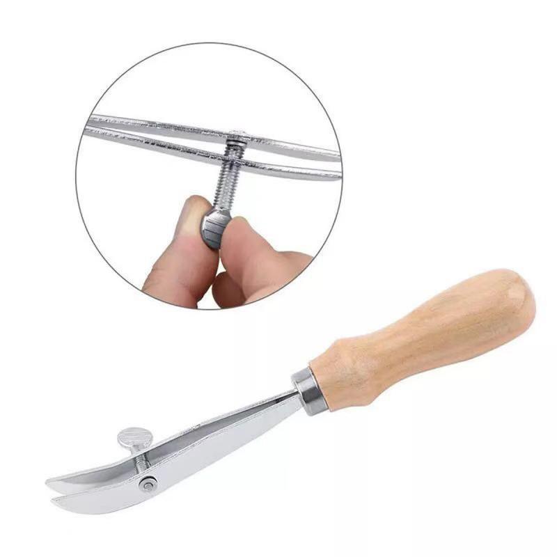 1pc Adjustable Width Leather E - Leatherwork Edge Creaser 评论和价格