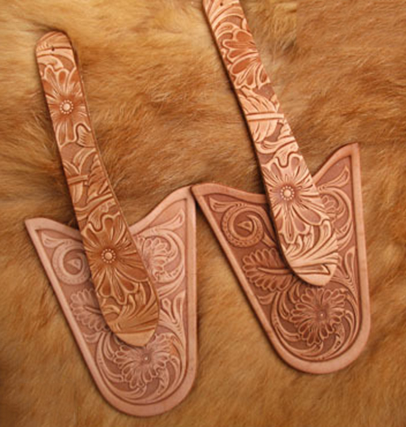 Tang dynasty flower Hand-work  - Unique Leather Work 评论和价格