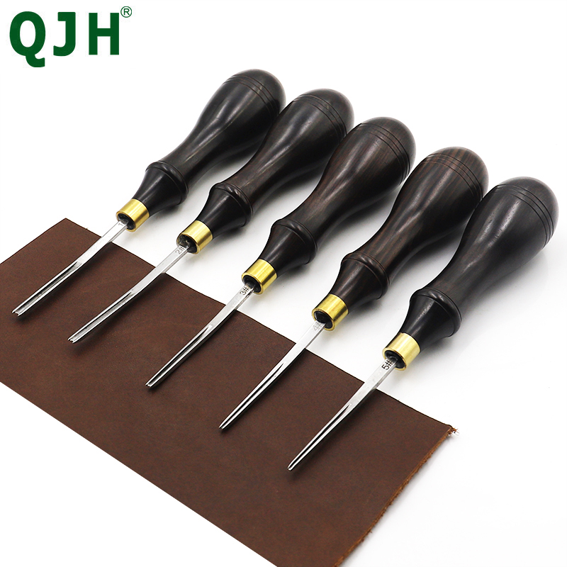 QJH Leather Edge Beveler PRO S - Leatherwork Edge Creaser 评论和价格