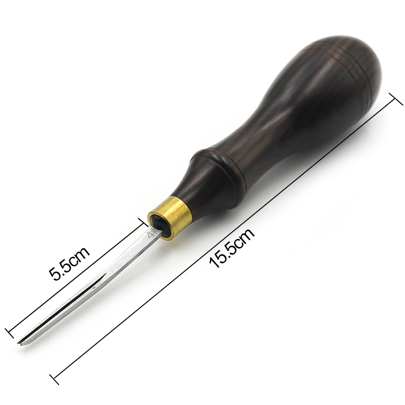 QJH Leather Edge Beveler PRO S - Leatherwork Edge Creaser 评论和价格