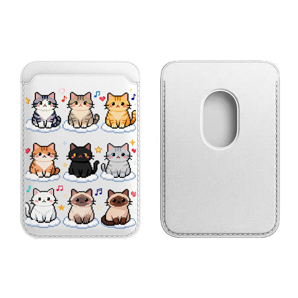 Cute Mosaic Cat Pattern Card H - Leatherwork Drawing 评论和价格