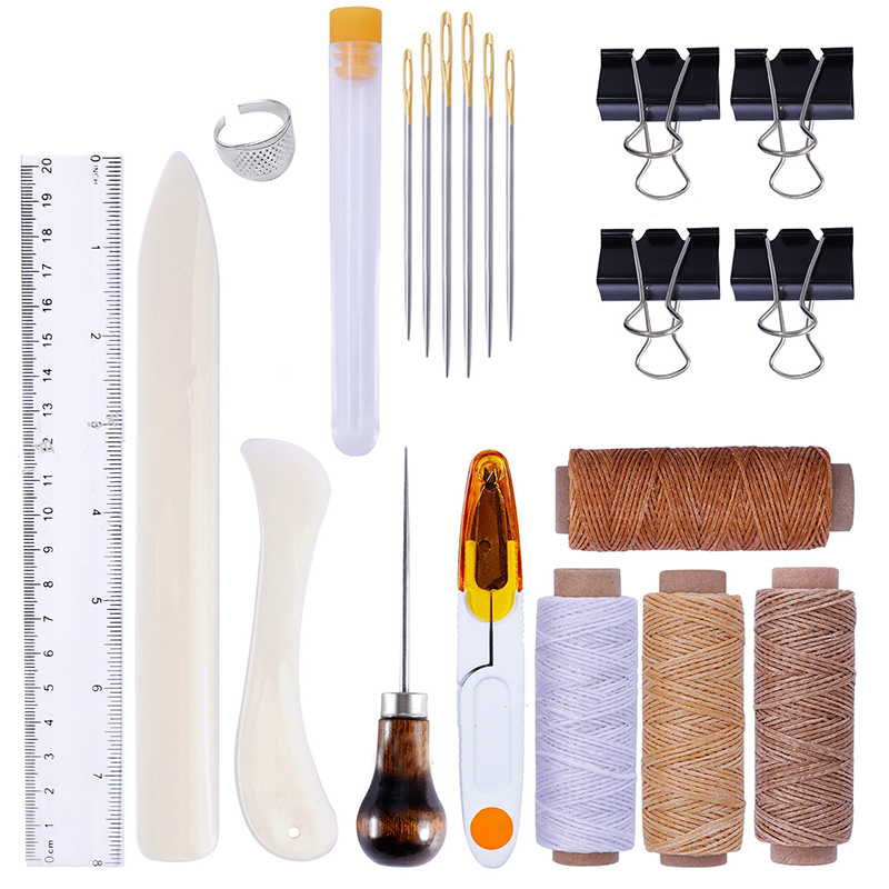 25Pcs/Set Leather Craft Sewing - Leatherwork Edge Creaser 评论和价格