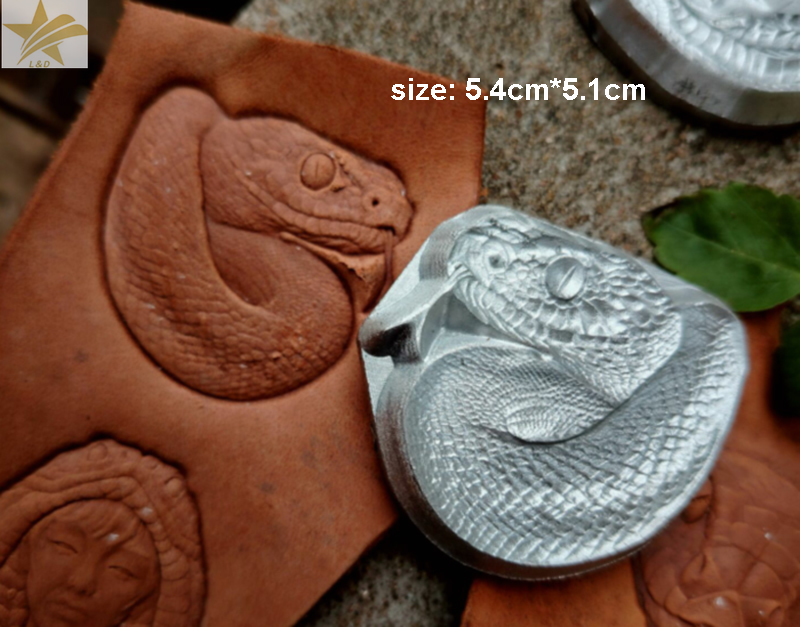 Snake Maidush Pattern Hand-wor - Unique Leather Work 评论和价格