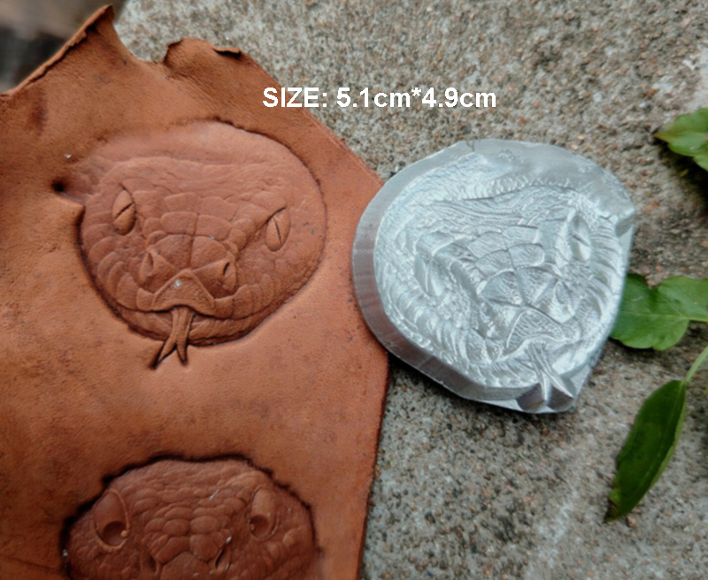 Snake Maidush Pattern Hand-wor - Unique Leather Work 评论和价格