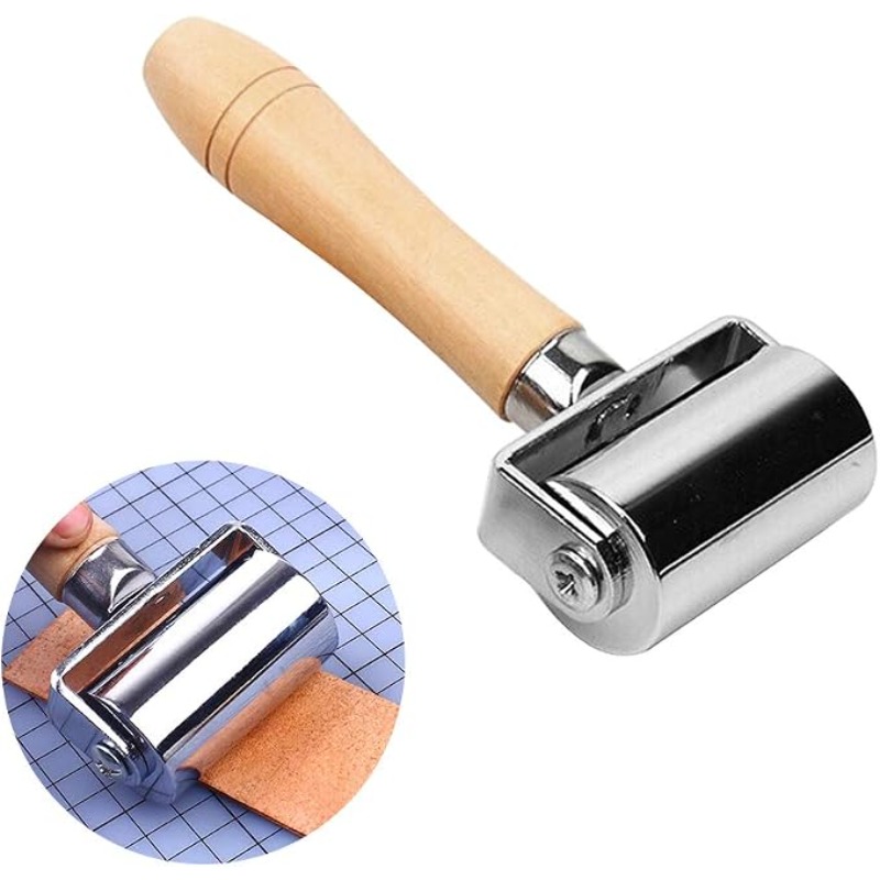 3 Size Leather Edge Roller Cre - Leatherwork Edge Creaser 评论和价格