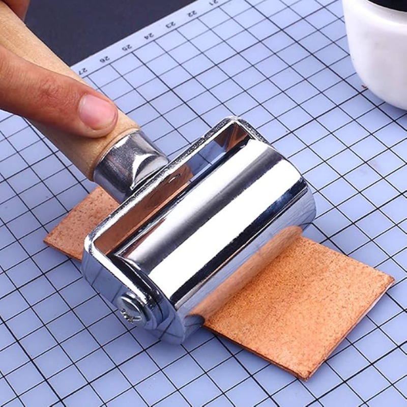 3 Size Leather Edge Roller Cre - Leatherwork Edge Creaser 评论和价格