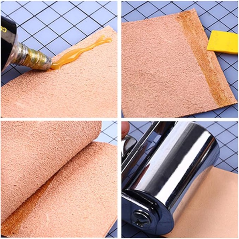 3 Size Leather Edge Roller Cre - Leatherwork Edge Creaser 评论和价格